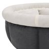 vidaXL Hundebett 50x50x22 cm Grau