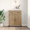 vidaXL Sideboard Artisan-Eiche 69,5 x 34 x 90 cm Holzwerkstoff