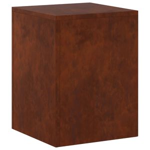 vidaXL Pflanzenst&auml;nder Rostoptik 30 x 30 x 40 cm Wetterfeststahl