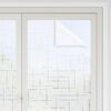 vidaXL Fensterfolien 2 Stk. Matt Sternen-Muster PVC