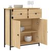 vidaXL Sideboard Sonoma-Eiche 70x30x80 cm Holzwerkstoff