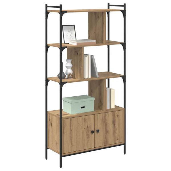 vidaXL B&uuml;cherregal Holzwerkstoff