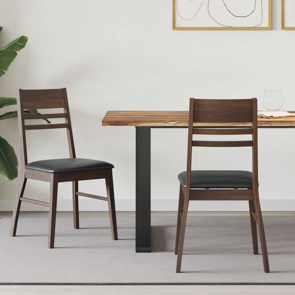 vidaXL Esszimmerst&uuml;hle 2 pcs Hellbraun 43 x 54 x 89 cm