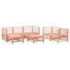 vidaXL 7-tlg. Garten-Lounge-Set Massivholz Douglasie