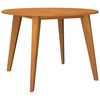 vidaXL Gartentisch &Oslash;110x75 cm Massivholz Akazie