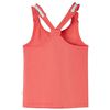 Kinder-Tanktop Korallenrosa 128
