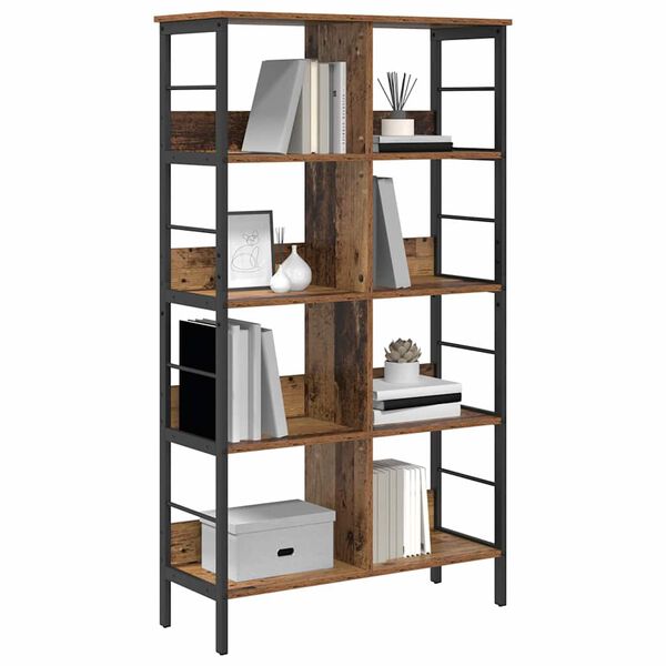vidaXL B&uuml;cherregal Altholz 82 x 32 x 144,5 cm Holzwerkstoff