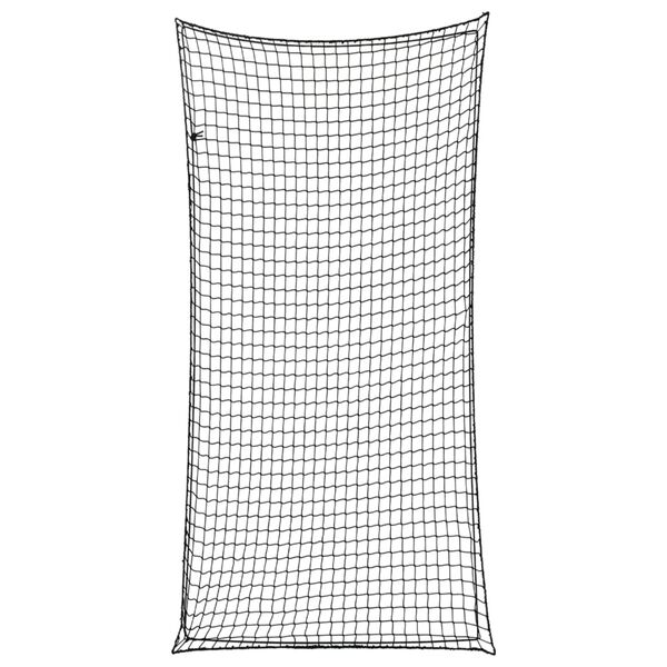 vidaXL Anhängernetz mit Gummiseil Schwarz 7x3,5 m PP