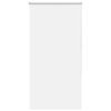 vidaXL Verdunkelungsrollo Wei&szlig; 85x130cm Stoffbreite 80,7 cm Polyester