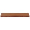 vidaXL Fensterbank Braunes Holz 60 x 40 x 4,5 cm PVC