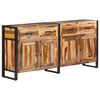 vidaXL Sideboard 172x35x80 cm Massivholz Akazie Honigfarben