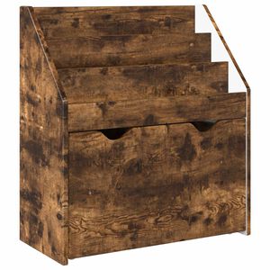 vidaXL Kinderregal Ger&auml;ucherte Eiche 60 x 29,5 x 69 cm Holzwerkstoff