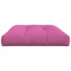 vidaXL Palettenkissen Rosa 120x80x12 cm Stoff