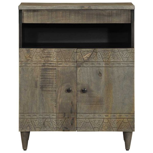 vidaXL Sideboard 60x33x75 cm Massivholz Mango