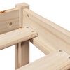 vidaXL Massivholzbett ohne Matratze 90x200 Kiefernholz