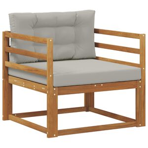 vidaXL Outdoor Mittelsofa Natur