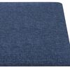 vidaXL Wandkopfteilen 12 pcs Blau 30 x 15 cm Stoff