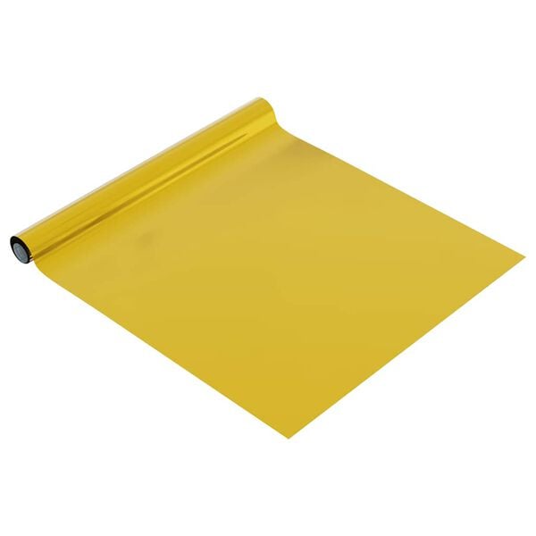 vidaXL Selbstklebende M&ouml;belfolie Hochglanz-Golden 500x90 cm PVC