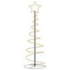 vidaXL LED Weihnachtsbaum 100 LEDs Warmwei&szlig; 150 cm