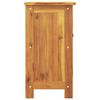 vidaXL Gartenschrank 75x35x70 cm Massivholz Akazie
