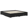 vidaXL Bettgestell mit Schubladen mit Kopfteil Holzwerkstoff