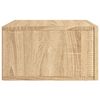 vidaXL Wand-Nachttisch Sonoma-Eiche 35x35x20 cm