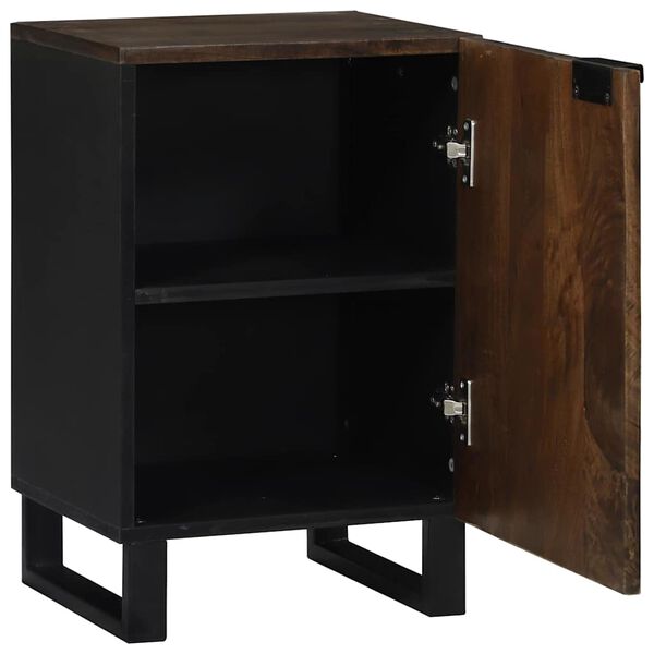 vidaXL Waschbeckenschrank Walnuss 38 x 33,5 x 58 cm Holzwerkstoff