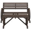 vidaXL 4-tlg. Garten-Lounge-Set Massivholz Tanne