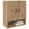 vidaXL Wandschrank Artisan-Eiche 60 x 31 x 70 cm Holzwerkstoff