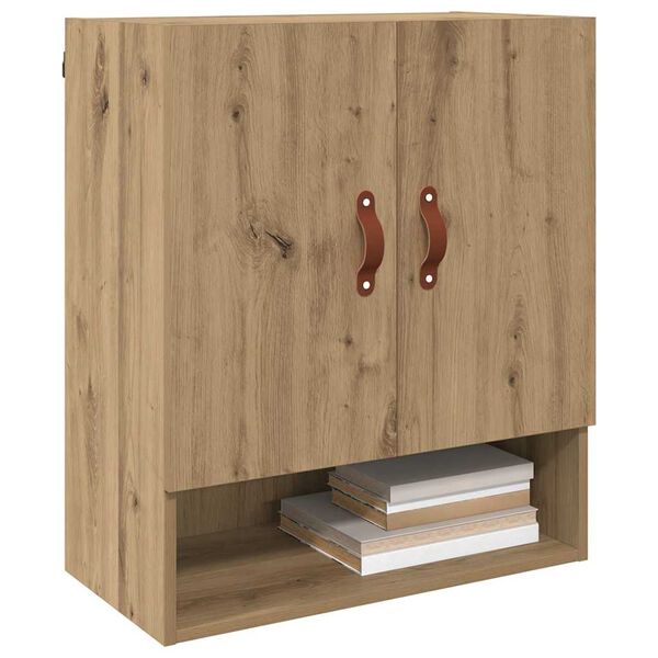 vidaXL Wandschrank Artisan-Eiche 60 x 31 x 70 cm Holzwerkstoff