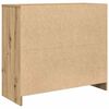 vidaXL Sideboard Artisan-Eiche 85x34x76 cm Holzwerkstoff
