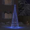 vidaXL LED-Weihnachtsbaum mit 800 LEDs mit St&auml;nder Blau 400 cm Eisen
