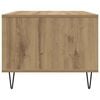 vidaXL Couchtisch Artisan-Eiche 60 x 50 x 40 cm Holzwerkstoff