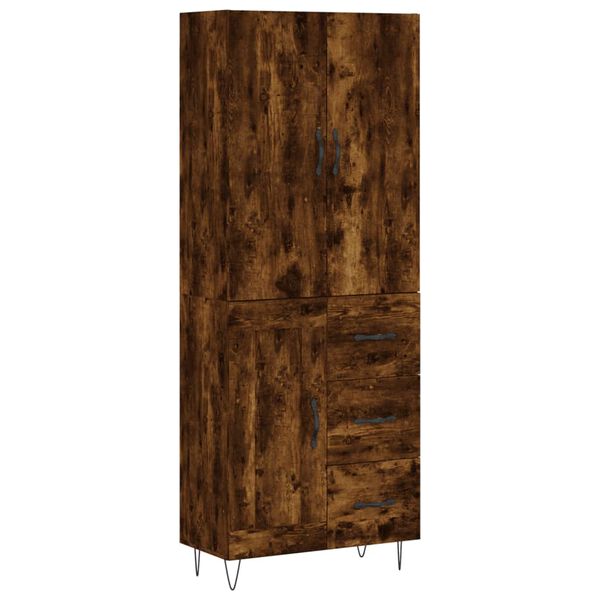 vidaXL Highboard R&auml;uchereiche 69,5x34x180 cm Holzwerkstoff