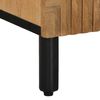 vidaXL Sideboard Braun 60x33x75 cm Massivholz Mango