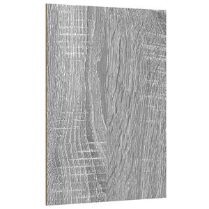 vidaXL Dekoplatten 12 Stk. Sonoma-Grau 30 x 42 x 0,27 cm Holzwerkstoff
