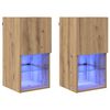 vidaXL Wandmontierte TV-Schr&auml;nke 2 stk. Artisan-Eiche Holzwerkstoff