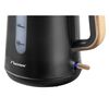 Bestron Kabelloser Wasserkocher AWK2200BW 1,7 L Schwarz Holz