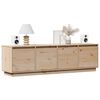 vidaXL TV-Schrank 156x37x45 cm Massivholz Kiefer