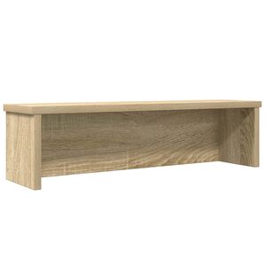 vidaXL K&uuml;chenregal Stapelbar Sonoma-Eiche 50x15x16 cm Holzwerkstoff