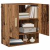 vidaXL Wandschrank Wandmontiert Altholz 60 x 31 x 70 cm Holzwerkstoff