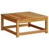 vidaXL 6-tlg. Garten-Lounge-Set mit Kissen Massivholz Akazie