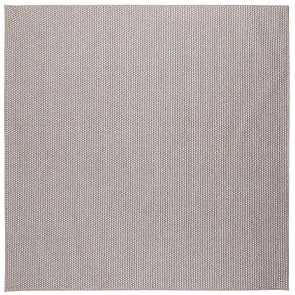 vidaXL Bereichsteppiche LUGO Creme und Taupe 120 x 120 cm Polyester