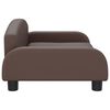 vidaXL Kindersofa Braun 70x45x30 cm Kunstleder