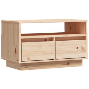 vidaXL TV-Schrank 60x35x37 cm Massivholz Kiefer