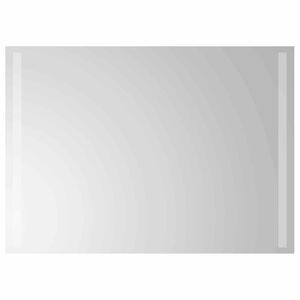 vidaXL LED-Badezimmerspiegel Transparent 70 x 50 cm Geh&auml;rtetes Glas