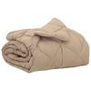 vidaXL Ganzjahresbettdecke 135 x 200 cm 300 g/m&sup2; Taupe