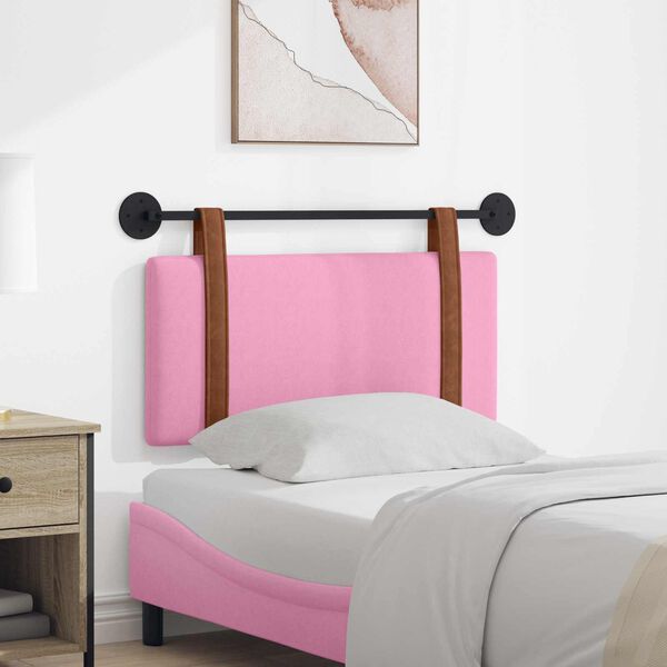 vidaXL H&auml;ngevorderseite Wandmontiert Rosa 90 x 55 x 5 cm Antikes PU