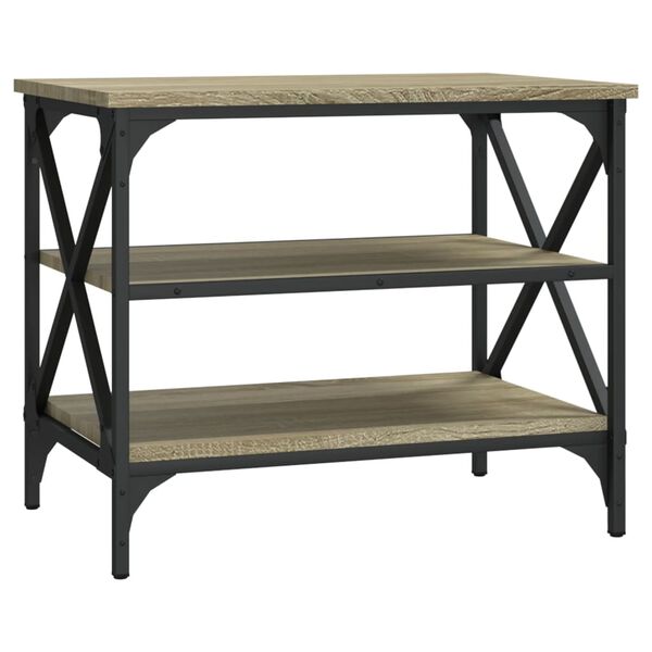 vidaXL TV-Schrank Sonoma-Eiche 60x40x50 cm Holzwerkstoff