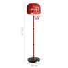 vidaXL Kinder Basketball Spiel-Set Verstellbar 160 cm